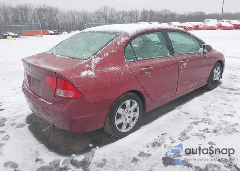 2008 Honda Civic Lx z USA, uszkodzony, nr VIN 2HGFA16528H523237